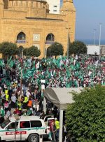 تظاهرات گسترده در لبنان و مراکش در حمایت از غزه