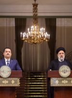 کنفرانس خبری مشترک آیت الله رئیسی با نخست وزیر عراق آغاز شد