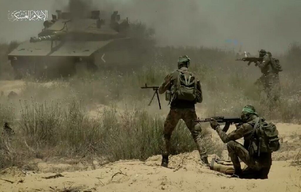 نبرد رزمندگان مقاومت با صهیونیستها در چند محور غزه/ حملات توپخانه‌ای اسرائیل به جنوب لبنان
