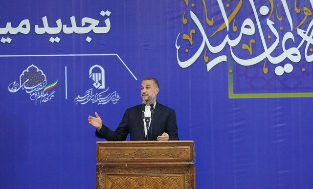 امیرعبداللهیان: محاسبه رژیم اسراییل در مورد حماس غلط بود/ به نیروهای مقاومت دستور نمیدهیم امیرعبداللهیان: محاسبه رژیم اسراییل در مورد حماس غلط بود/ به نیروهای مقاومت دستور نمیدهیم