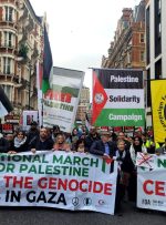 حامیان فلسطین در لندن برای نوزدهمین هفته متوالی تظاهرات کردند