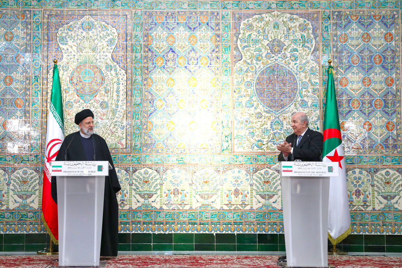 اراده راسخ ایران و الجزایر برای تقویت همکاری‌های مشترک
