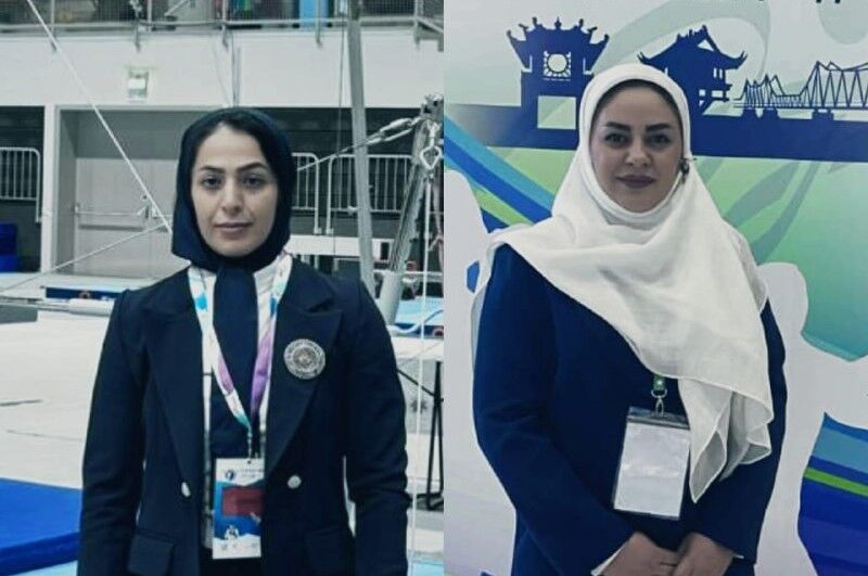 ۲ بانوی ژیمناستیک ایران در عرصه بینالمللی قضاوت میکنند ۲ بانوی ژیمناستیک ایران در عرصه بینالمللی قضاوت میکنند