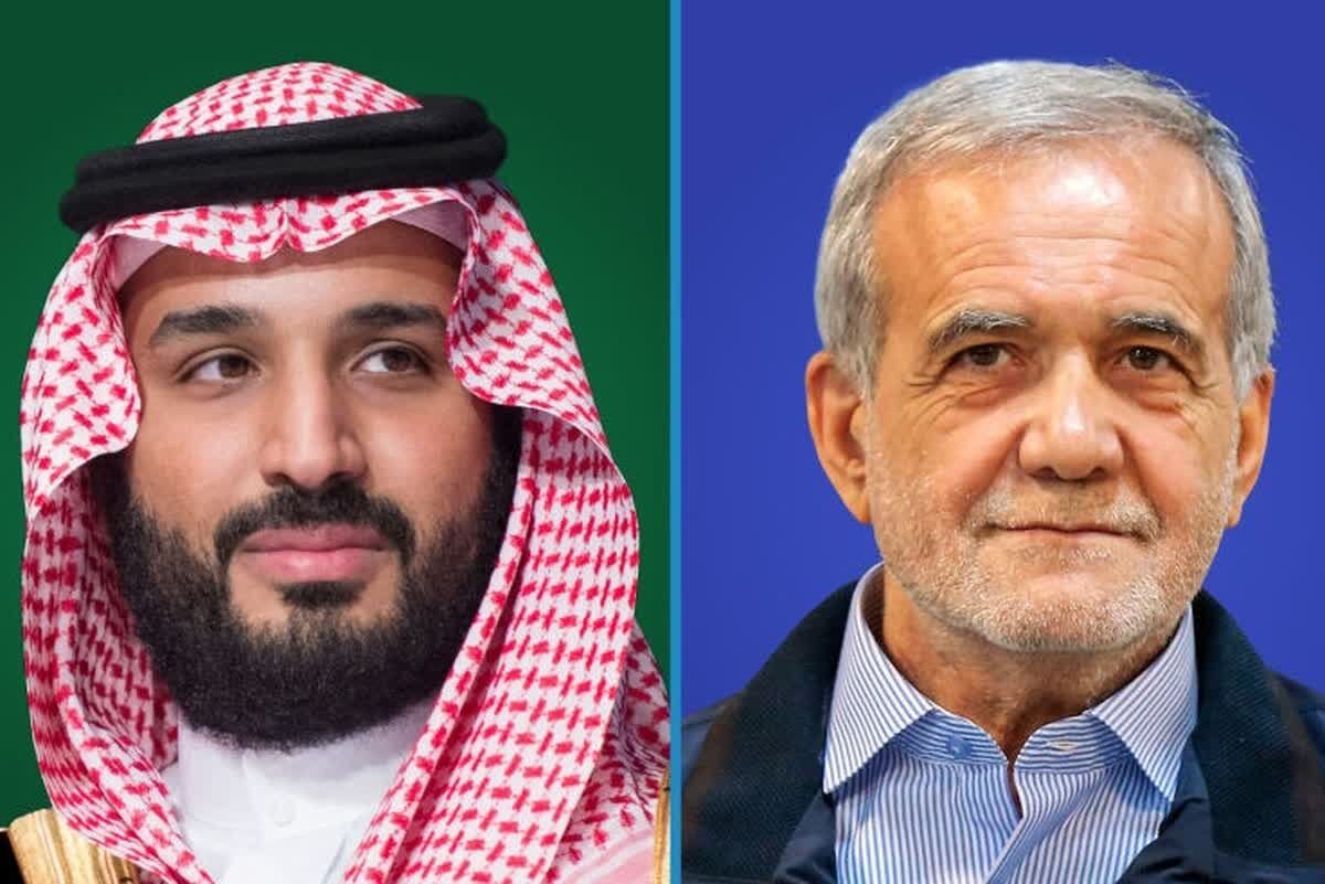 پزشکیان و محمد بن سلمان بر اهمیت توسعه روابط تهران-ریاض تاکید کردند