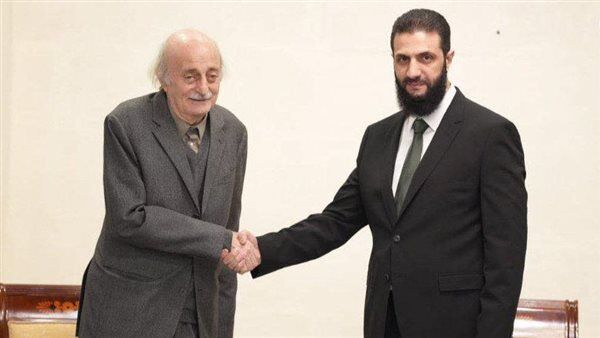 دیدار جنبلاط با الجولانی در دمشق دیدار جنبلاط با الجولانی در دمشق