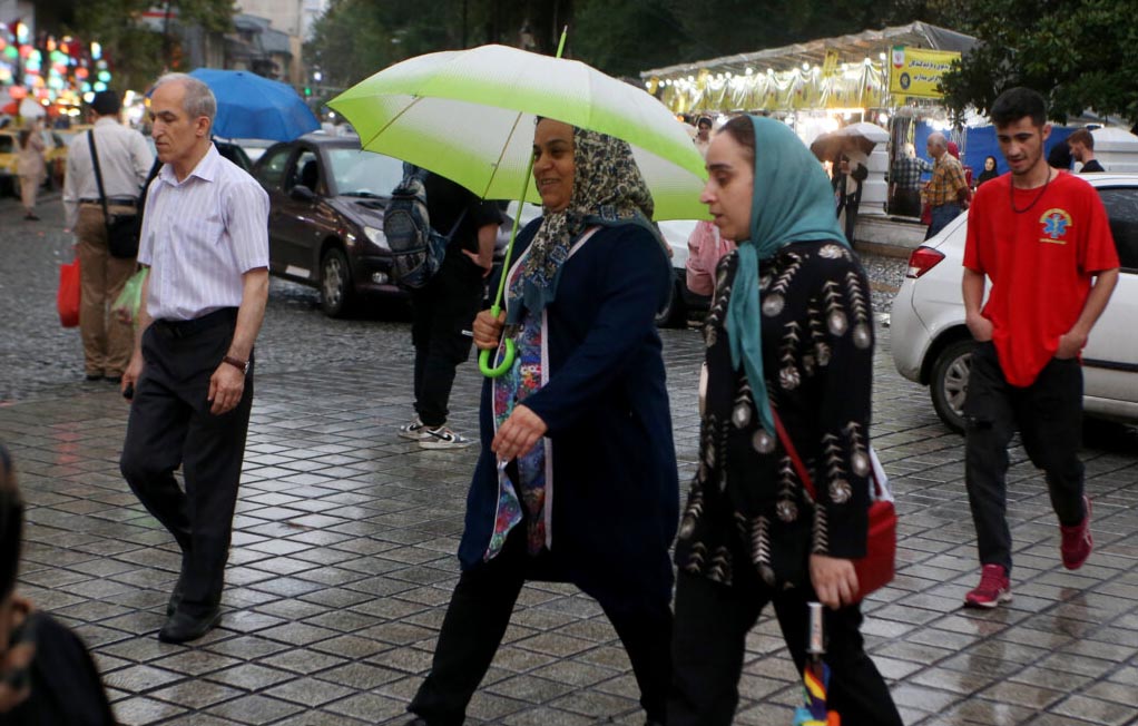 بارش پراکنده باران در ۴ استان جنوبی