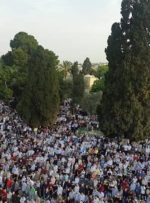 ۱۲۰ هزار فلسطینی نماز عید فطر را در مسجدالأقصی اقامه کردند