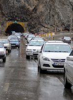 بارش برف و باران و ترافیک سنگین جاده‌های شمال و غرب کشور