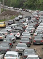ترافیک سنگین در محور‌های شمالی