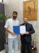 علیرضا بیرانوند حکم جدید گرفت؛ حاضرم دروازه‌بانِ تیم ملی هاکی باشم! + فیلم