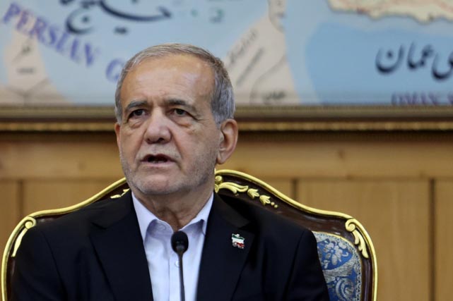 پزشکیان:مجمع عمومی سازمان ملل فرصت خوبی برای بیان مواضع است/گفتگو با قلدر امکان پذیر نیست پزشکیان:مجمع عمومی سازمان ملل فرصت خوبی برای بیان مواضع است/گفتگو با قلدر امکان پذیر نیست