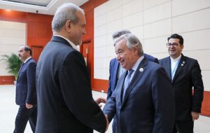پزشکیان: ایران به دنبال حل مسئله هستهای از راههای دیپلماتیک است/ گوترش: متقاعد شدهام که هدف ایران ساخت سلاح هستهای نیست پزشکیان: ایران به دنبال حل مسئله هستهای از راههای دیپلماتیک است/ گوترش: متقاعد شدهام که هدف ایران ساخت سلاح هستهای نیست