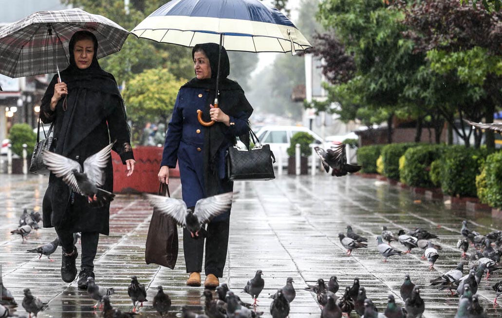 رگبار باران در شمال و جنوب شرق کشور رگبار باران در شمال و جنوب شرق کشور
