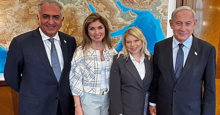 نتانیاهو و سربازان جعلی پهلوی نتانیاهو و سربازان جعلی پهلوی