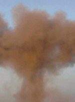 انفجار بقایای جنگی انبار شده در مقر حشد الشعبی در جنوب بغداد + فیلم