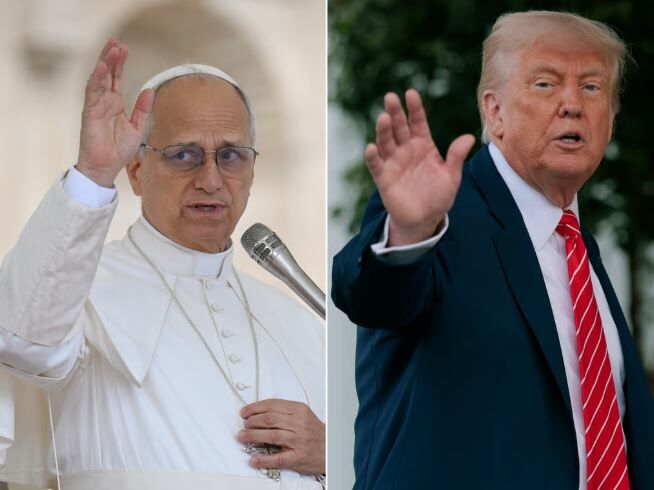 ابراز علاقه ترامپ برای دیدار با پاپ لئو ابراز علاقه ترامپ برای دیدار با پاپ لئو