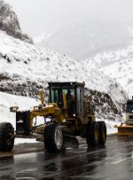 باران و برف در جاده‌های ۱۷ استان
