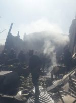 سقوط یک فروند بالگرد ارتش در درچه اصفهان+ فیلم