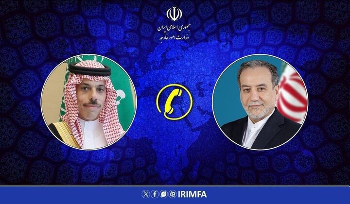 گفت‌وگوی تلفنی وزیران خارجه ایران و عربستان