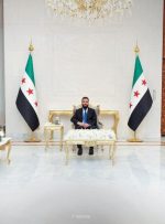 دیدار رئیس دولت موقت سوریه و گروسی در دمشق