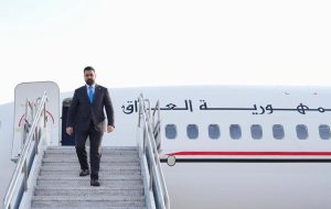 نخست وزیر عراق وارد ریاض شد