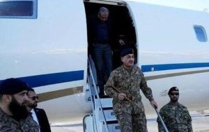 عاصم منیر وارد تهران شد