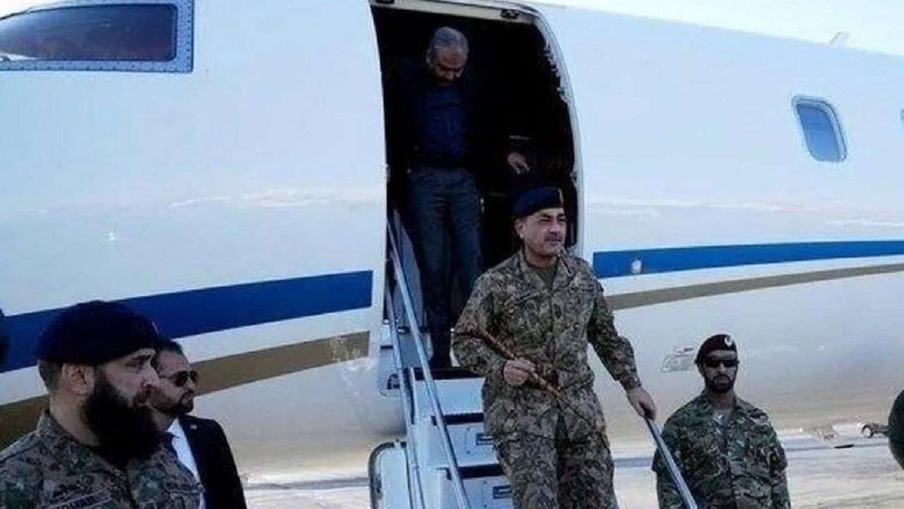 عاصم منیر وارد تهران شد